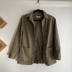 Womens Taylor Stitch Dark Green Jacket